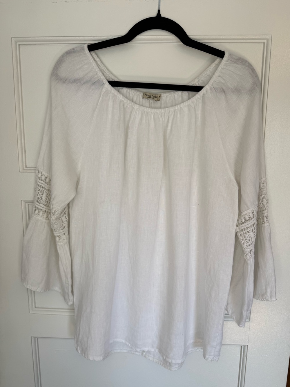 Alessia Pacini 100% Linen Blouse